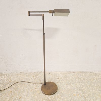 Adjustable Brass Floor Lamp from Holkötter, 1970s-WK-1780532