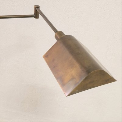 Adjustable Brass Floor Lamp from Holkötter, 1970s-WK-1780532