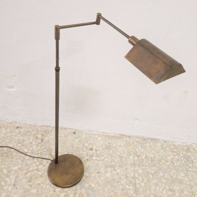 Adjustable Brass Floor Lamp from Holkötter, 1970s-WK-1780532