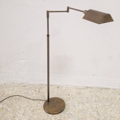 Adjustable Brass Floor Lamp from Holkötter, 1970s-WK-1780532