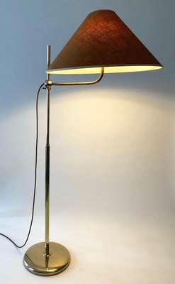 Adjustable Brass Floor Lamp from J. T. Kalmar, 1964-BAF-763386