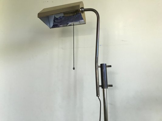 Adjustable Brass Floor Lamp on Granite Base, 1970s-WQQ-1326303