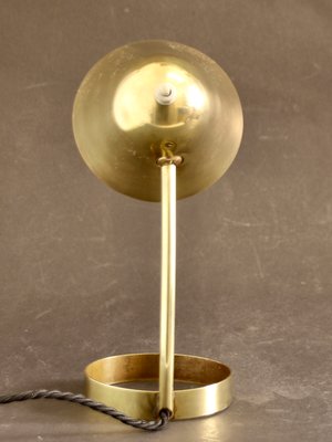 Adjustable Brass Table Lamp by Jacques Biny for Luminalité, 1950s-SY-906492