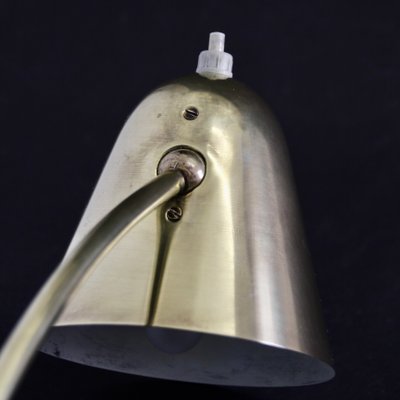 Adjustable Brass Table Lamp by Jacques Biny for Luminalité, 1950s-SY-906492