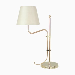 Adjustable Brass Table Lamp from Bergboms, Sweden, 1950s-OE-1290412