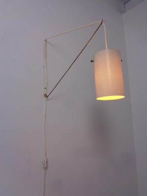 Adjustable Brass Wall Lamp, Italy, 1950s-RDW-1814630