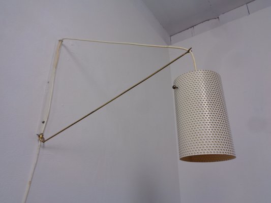 Adjustable Brass Wall Lamp, Italy, 1950s-RDW-1814630