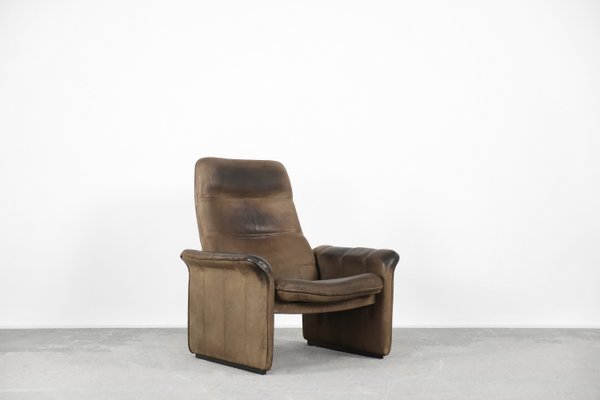 Adjustable Buffalo Leather DS-50 Lounge Chair from de Sede, 1970s-ZAA-1148438