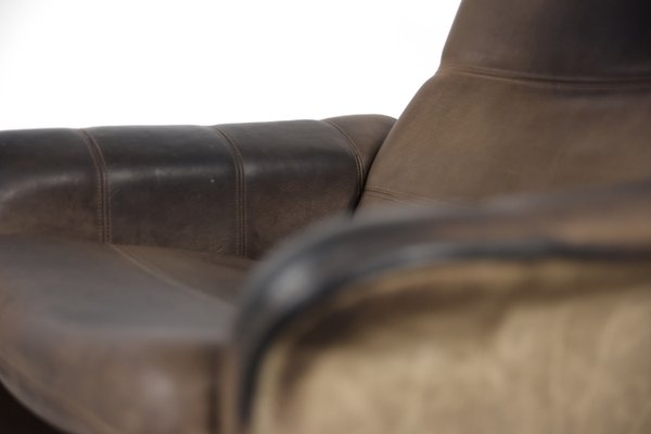 Adjustable Buffalo Leather DS-50 Lounge Chair from de Sede, 1970s-ZAA-1148438