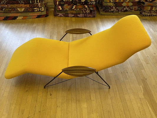 Adjustable Chaise Longue by Martin Eisler & Carlo Hauner