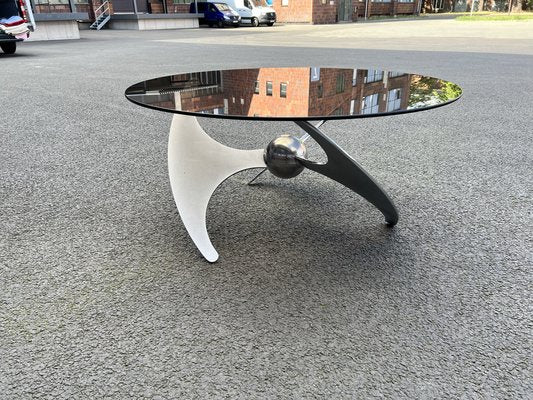 Adjustable Coffee Table by Luciano Campanini, 1970s-EBP-1384235