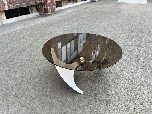 Adjustable Coffee Table by Luciano Campanini, 1970s-EBP-1384235