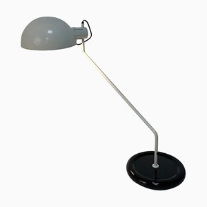 Adjustable Desk Lamp in White and Black from Guzzini, Italy, 1970s-JDR-1126233