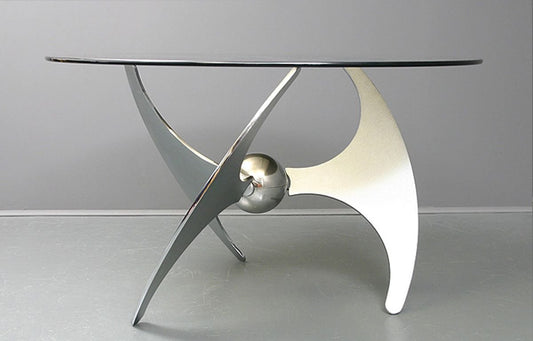 Adjustable Dining Table by Luciano Campanini for Cama, 1970s