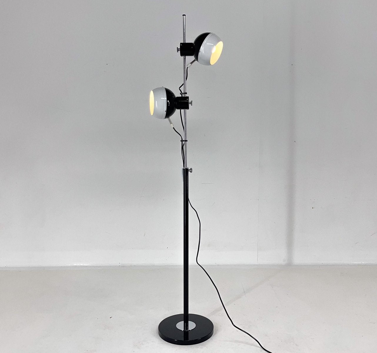 Adjustable Magnetic Floor Lamp, Former Czechoslovakia, 1970s