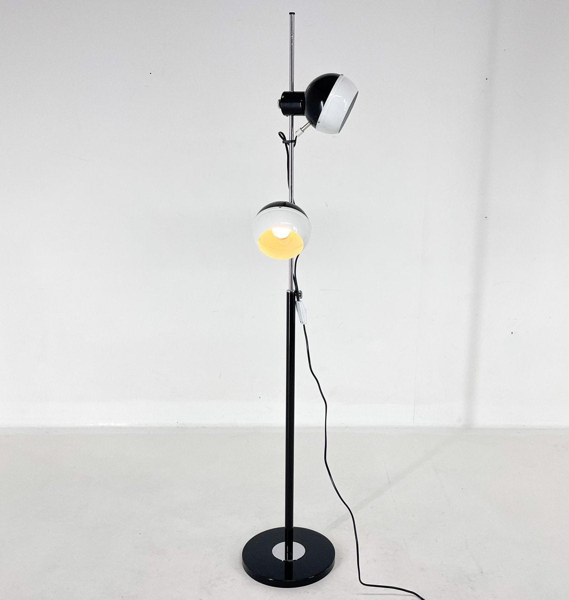 Adjustable Magnetic Floor Lamp, Former Czechoslovakia, 1970s