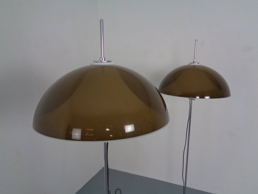 Adjustable Metal and Plastic Floor Lamps from Gepo, 1960s, Set of 2-RDW-902196