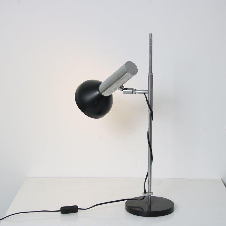 Adjustable Metal Desk Lamp, Netherlands, 1960s