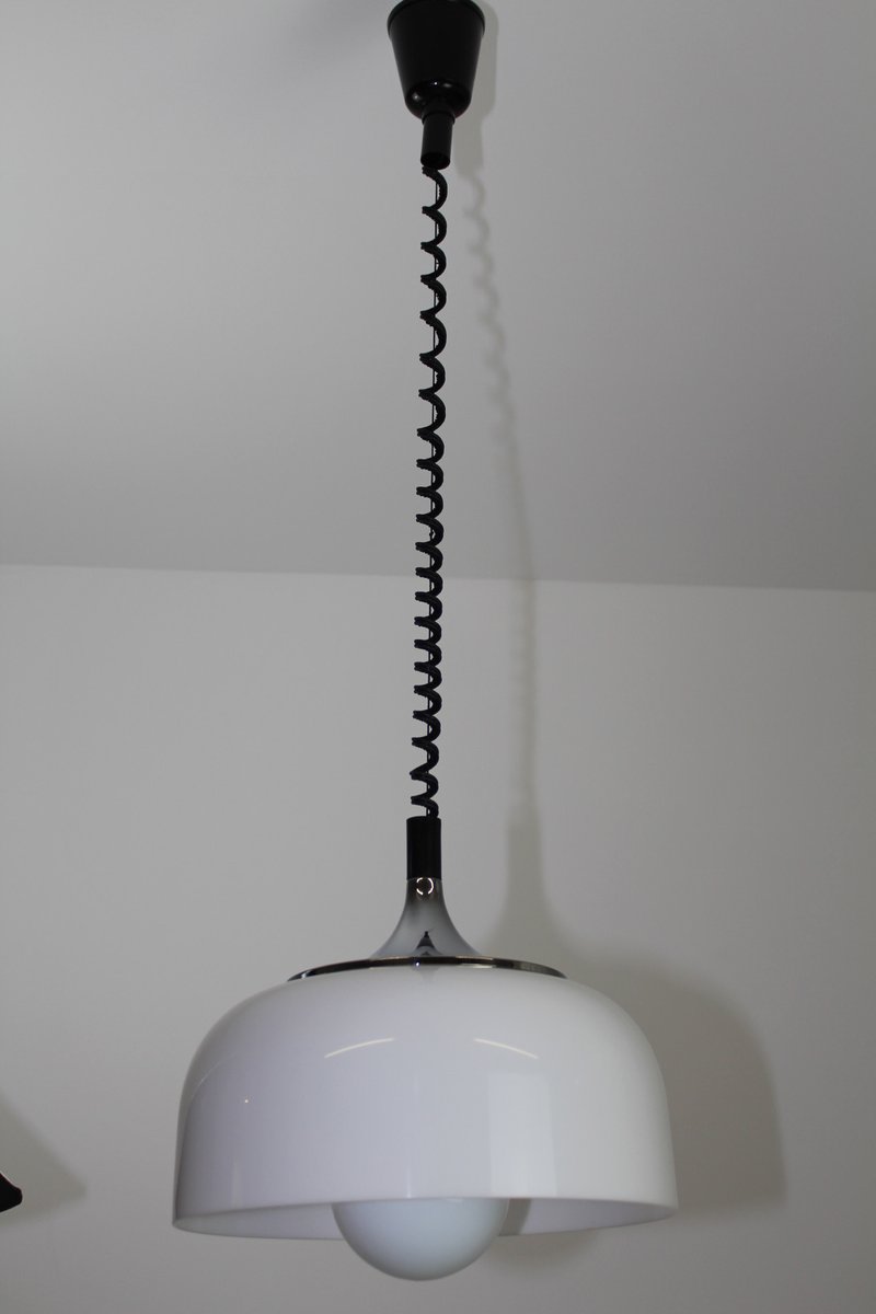 Adjustable Pendant Lamp by Guzzini for Meblo, 1960s