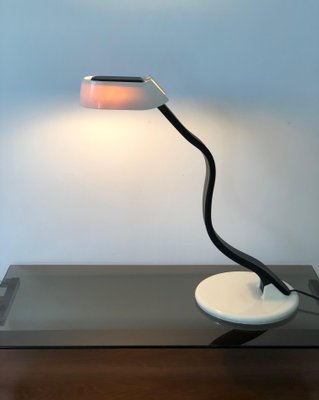 Adjustable Snoky Table Lamp by Bruno Gecchelin for Guzzini, Italy, 1970s-LYQ-1171791