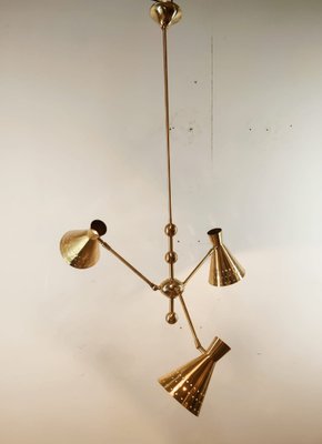 Adjustable Sputnik Lamp with Perforated Cones-QLH-980055