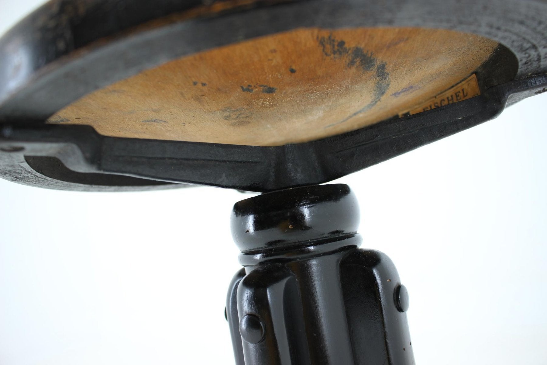 Adjustable Stool by Fischel, Czechoslovakia, 1930s