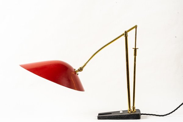 Adjustable Table Lamp by Rupert Nikoll, Vienna, 1950s-SPD-1436101