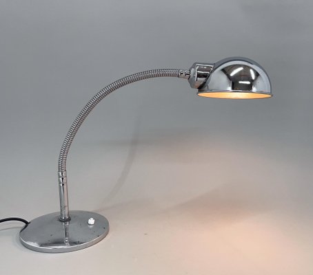 Adjustable Table Lamp in Chrome, Italy, 1960s-TZ-1752842