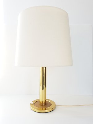 Adjustable Table Lamp in Gilded Brass, 1970s-CGX-241446