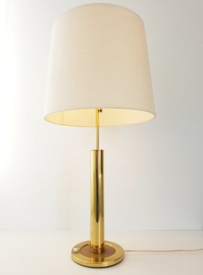 Adjustable Table Lamp in Gilded Brass, 1970s-CGX-241446