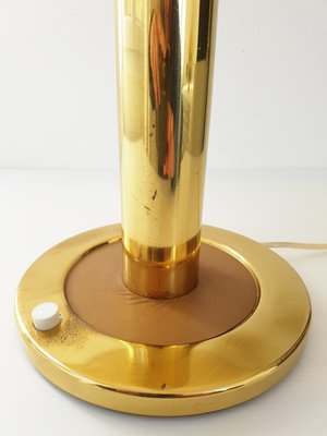 Adjustable Table Lamp in Gilded Brass, 1970s-CGX-241446