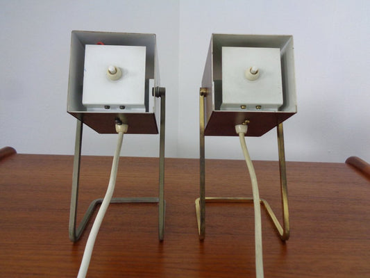 Adjustable Table Lamps from Kaiser Leuchten, 1960s, Set of 2