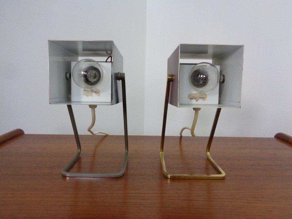 Adjustable Table Lamps from Kaiser Leuchten, 1960s, Set of 2