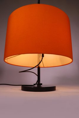 Adjustable Table Lamps in Orange from Staff Leuchten, Germany, 1960s, Set of 2-DEK-932722