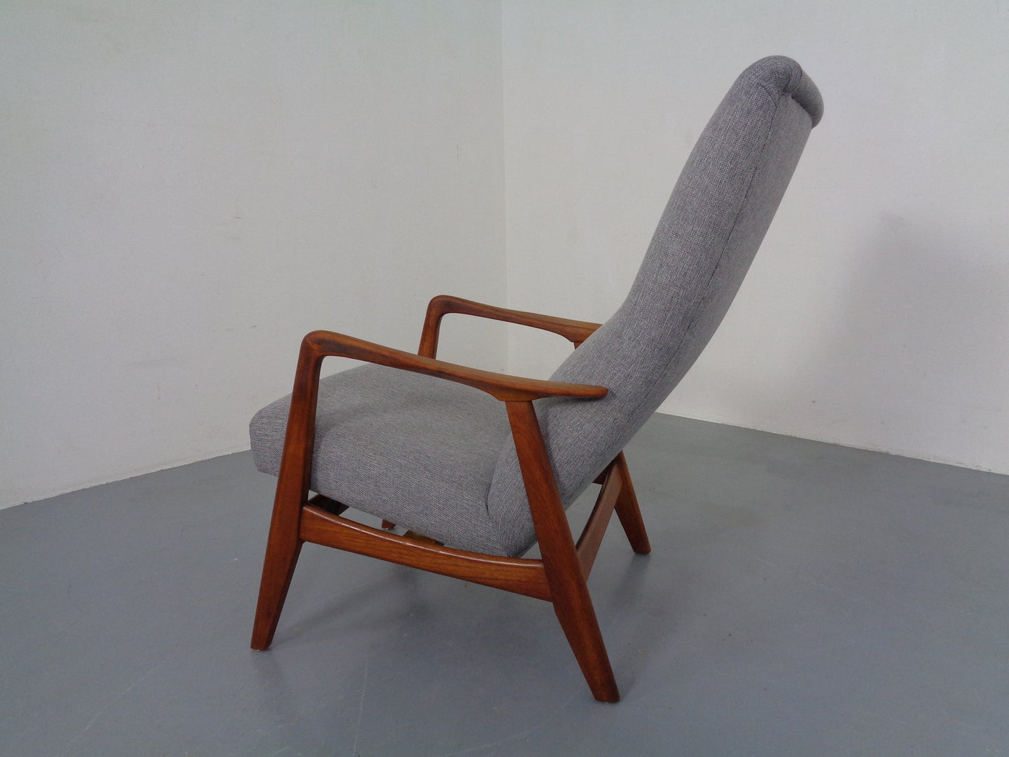 Adjustable Teak Armchair, Denmark, 1960s