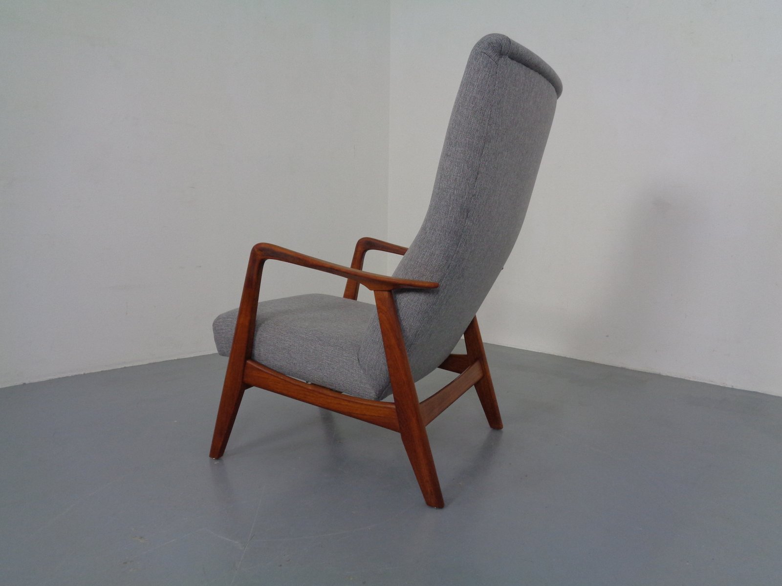 Adjustable Teak Armchair, Denmark, 1960s