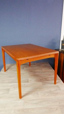 Adjustable Teak Dining Table by Henning Kjaernulf for Velje Möbelfabrik-KK-1798857