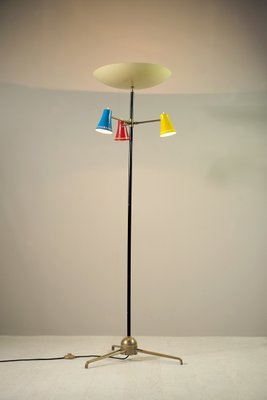 Adjustable Tripod Floor Lamp from Stilnovo, 1950s-FQ-776865