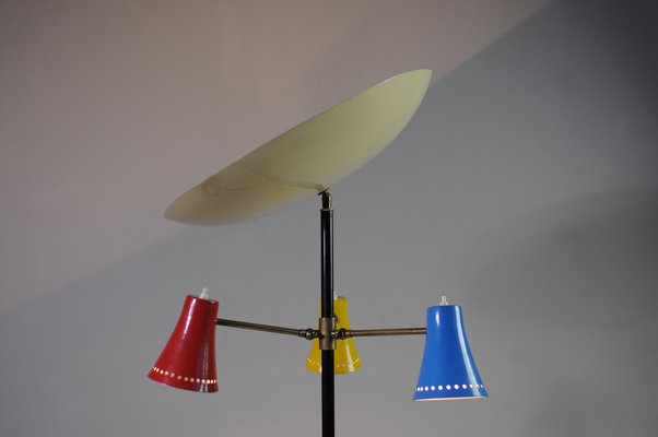 Adjustable Tripod Floor Lamp from Stilnovo, 1950s-FQ-776865