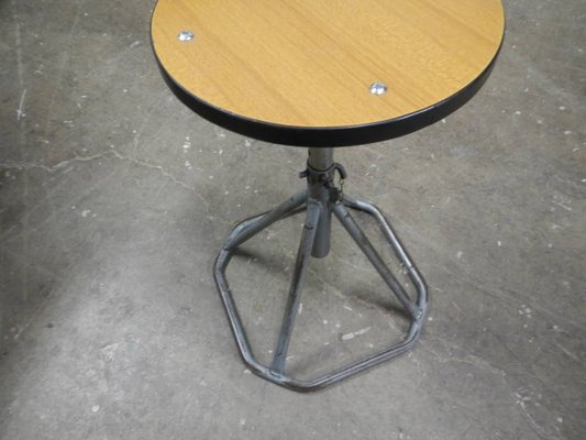 Adjustable Workshop Stool, 1970s-WWQ-1109654