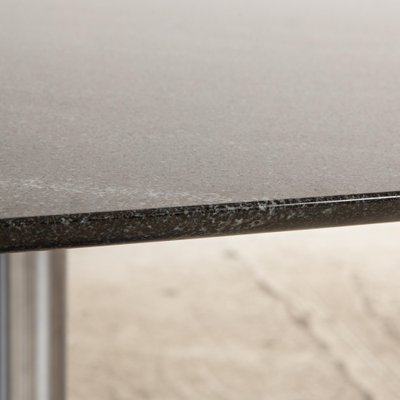 Adler II No. 1224 Stone Dining Table in Gray from Draenert-RQW-2036290