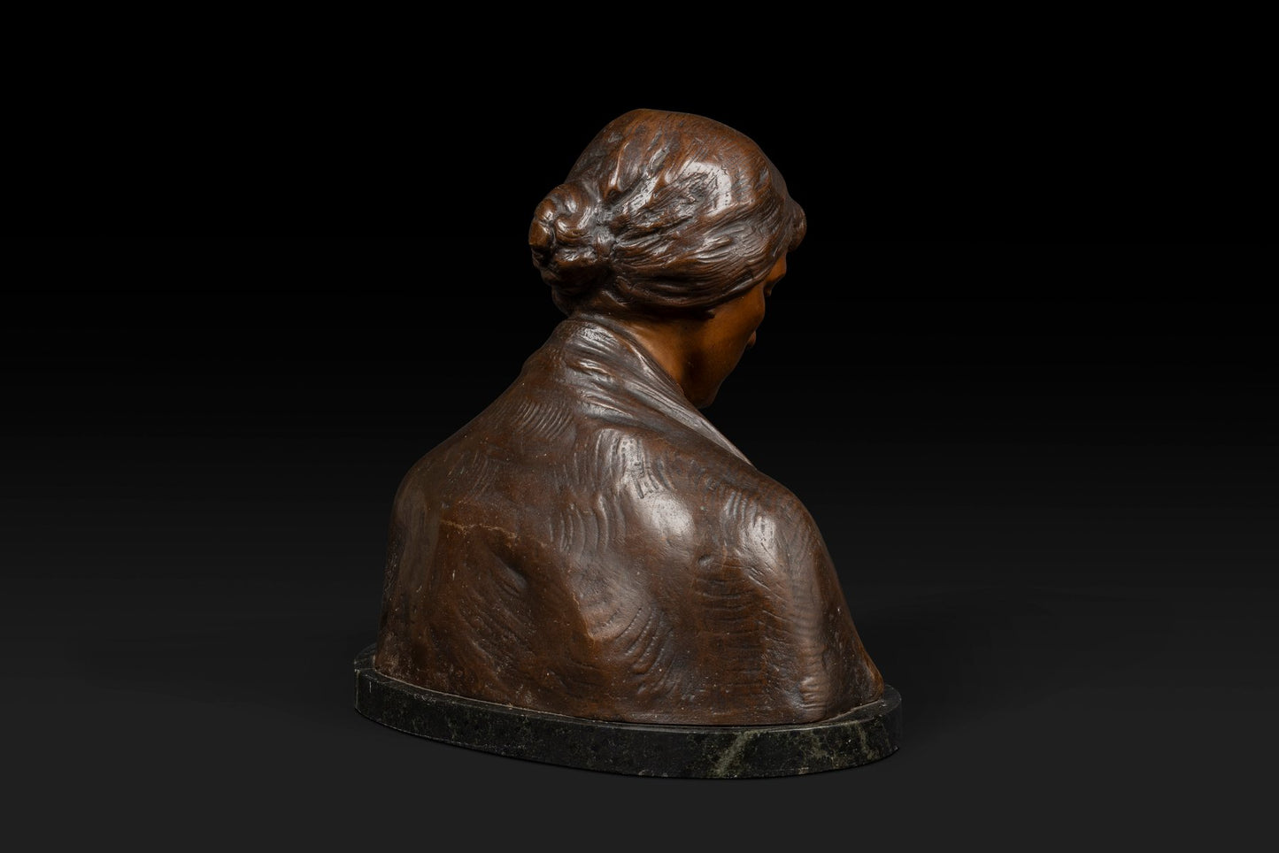 Adolf Josef Pohl, Mater Dolorosa Bust, 1920s, Bronze