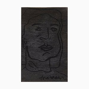 Adrian Black, Portrait of Dora Maar Painting on Wood, 2017-WM-1045100