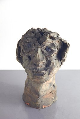 Adriano Tuninetto, Expressionist Sculpture, 1960s, Terracotta-LMR-1816500