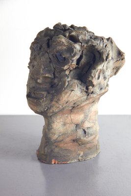 Adriano Tuninetto, Expressionist Sculpture, 1960s, Terracotta-LMR-1816500