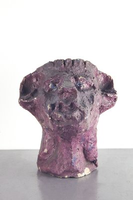 Adriano Tuninetto, Sculpture of Head, 1960s, Terracotta-LMR-1816503