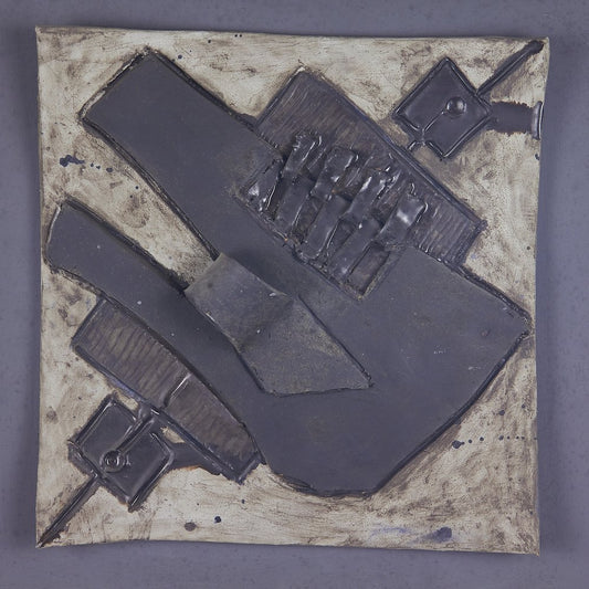 Adriano Tuninetto, Wall Sculpture, 1950s, Terracotta