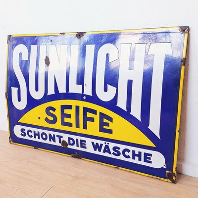 Advertising Enamel Sign for Sunlicht Soap, 1910s-WK-2023693