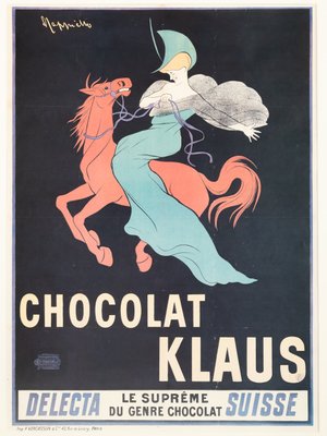 Advertising Poster by Chocolat Klaus, 1960s-GPP-882993