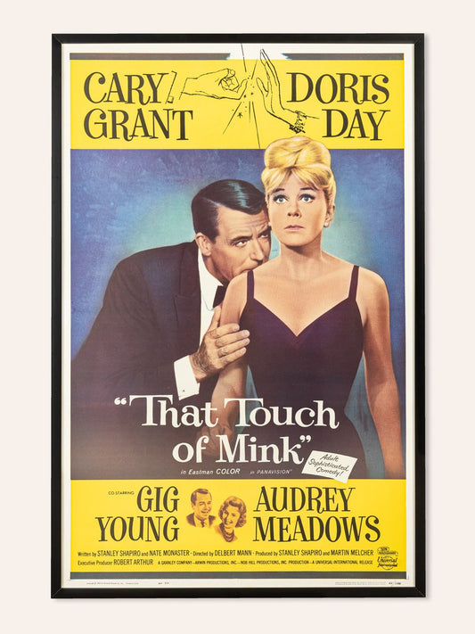 Advertising Poster, That Touch of Mink, 1960s